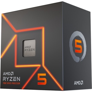 100-100001015BOX - AMD Ryzen 5 7600 - 6C 12T 3.8-5.1GHz 32MB 65W AM5 - Zen 4 Raphael - BOX