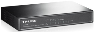 TL-SF1008P - TP-Link TL-SF1008P - Switch PoE 8 ports 10/100 Mbps