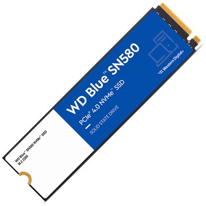 WDS250G3B0E - Western Digital Blue SN580 250GB SSD M.2 2280 PCIe 4.0 NVMe