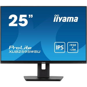 XUB2595WSU-B5 - iiyama ProLite XUB2595WSU-B5 - 25" WUXGA 16:10 4ms IPS - VGA, HDMI et DP