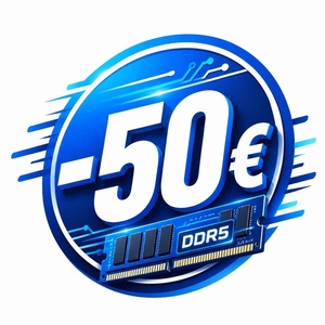 Réduction de 50 € liée au kit de DDR5