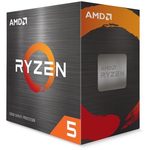 100-100000065BOX - AMD Ryzen 5 5600X - Processeur AM4 6C 12T 3.7-4.6GHz 32MB 65W sans GPU - Zen 3 Vermeer - BOX