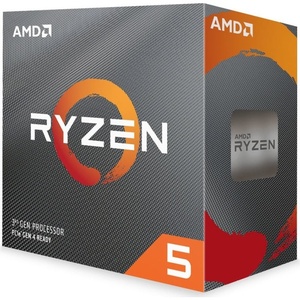 100-100000031SBX - AMD Ryzen 5 3600 - Processeur AM4 6C 12T 3.6-4.2GHz 32MB 65W sans GPU - Zen 2 Matisse - BOX