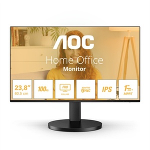 24B3HA2 - AOC 24B3HA2 - 23.8" FHD 16:9 4ms 100Hz IPS Adaptive Sync - VGA et HDMI