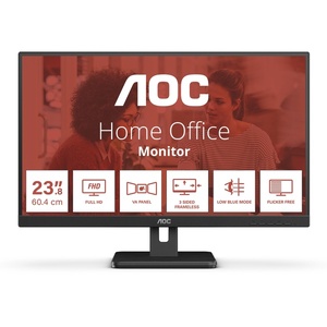 24E3UM/BK - AOC 24E3UM/BK - 23.8" FHD 16:9 4ms VA - VGA, HDMI et DP