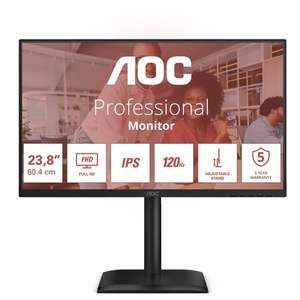 24E4U - AOC 24E4U - 23.8" FHD 16:9 4ms 120Hz Adaptive Sync - VGA, HDMI et DP