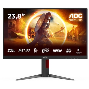24G4HRE - AOC 24G4HR - 23.8" FHD 16:9 0.5ms 200Hz IPS G-Sync Compatible - 2x HDMI et DP