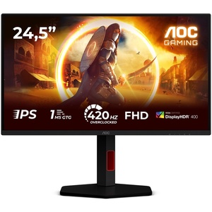 25G4KUR - AOC 25G4KUR - 24.5" FHD 16:9 0.5ms 400Hz IPS G-Sync Compatible - 2x HDMI et DP