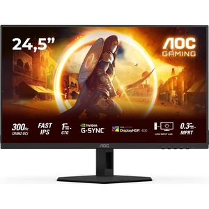 25G4SRE - AOC 25G4SRE - 24.5" FHD 16:9 0.3ms 300Hz IPS G-Sync Compatible - 2x HDMI et DP