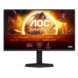 25G4SXU - AOC 25G4SXU - 24.5" FHD 16:9 0.3ms 300Hz IPS G-Sync Compatible - 2x HDMI et DP