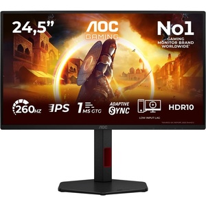 25G4ZR - AOC 25G4ZR - 24.5" FHD 16:9 1ms 240Hz IPS - 2x HDMI et DP