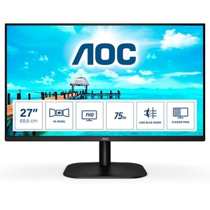 27B2DM - AOC 27B2DM - 27" FHD 16:9 4ms VA - VGA, DVI et HDMI