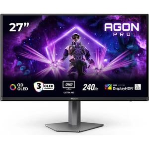 AG276UZD - AOC Agon Pro AG276UZD - 26.7" UHD 4K 16:9 0.03ms 240Hz OLED FS Premium Pro - 2x HDMI, DP et USB-C (DP alt mode et PD 65W