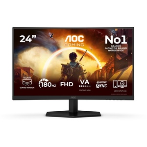 C24G42FE - AOC C24G42FE - 23.6" FHD incurvé 1500R 16:9 4ms 180Hz VA- HDMI et DP