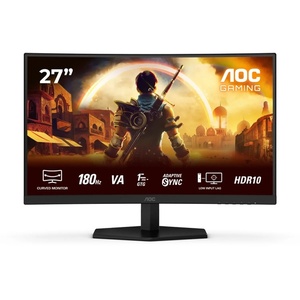 C27G42E - AOC C27G42E - 27" FHD incurvé 1500R 16:9 0.5ms 180Hz VA Adaptive Sync - 2x HDMI et DP