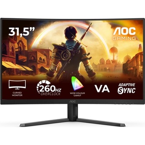 C32G42ZE - AOC C32G42ZE - 31.5" FHD incurvé 1500R 16:9 4ms 240Hz VA Adaptive Sync - HDMI et DP