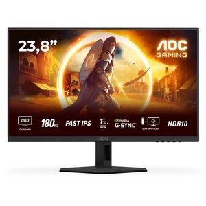 Q24G4RE - AOC Q24G4RE - 23.8" QHD 16:9 0.5ms 180Hz IPS G-Sync Compatible - HDMI et DP