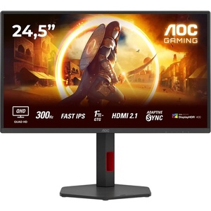 Q25G4SR - AOC Q25G4SR - 24.5" QHD 16:9 0.3ms 300Hz IPS Adaptive Sync - HDMI et DP
