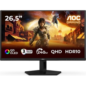 Q27G41ZDF - AOC Q27G41ZDF - 26.5" QHD 16:9 0.03ms 240Hz OLED G-Sync Compatible - HDMI et DP