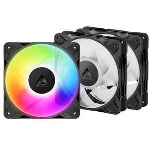 ACFAN00310A - Arctic P12 Pro A-RGB Black - Pack de 3 ventilateurs 120mm noir