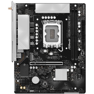 90-MXBU80-A0UAYZ - ASRock H810M-X Gen5 WiFi - Carte mère Intel LGA1851 µATX H810 DDR5 Wi-Fi