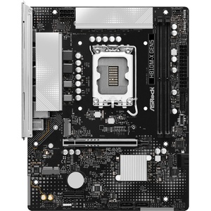 90-MXBU90-A0UAYZ - ASRock H810M-X Gen5 - Carte mère Intel LGA1851 µATX H810 DDR5