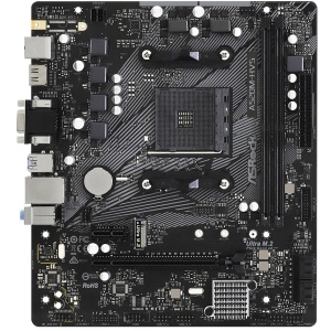 90-MXBE60-A0UAYZ - ASRock A520M-HVS - Carte mère AMD AM4 µATX A520 DDR4