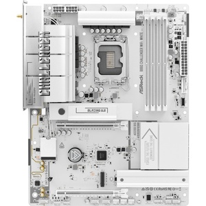 90-MXBUB0-A0UAYZ - ASRock B860 Challenger WiFi White - Carte mère Intel LGA1851 ATX Z890 DDR5 Wi-Fi