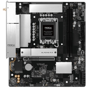 90-MXBU60-A0UAYZ - ASRock B860M Rock WiFi - Carte mère Intel LGA1851 µATX Z890 DDR5 Wi-Fi