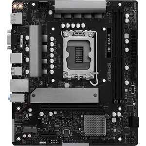 90-MXBS4-A0UAYZ - ASRock H810M-X - Carte mère Intel LGA1851 µATX H810 DDR5