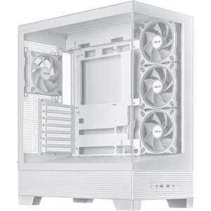 90DC00R3-B19000 - Asus A31 Plus White - Boîtier ATX avec fenêtre blanc