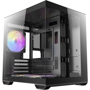 0-761345-10217-9 - Antec CX60M ARGB Black - Boîtier µATX avec fenêtre