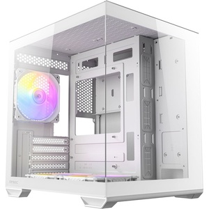 0-761345-10218-6 - Antec CX60M ARGB White - Boîtier µATX blanc avec fenêtre