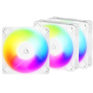 ACFAN00334A - Arctic P12 Pro Reverse A-RGB White - Pack de 3 ventilateurs 120mm blanc
