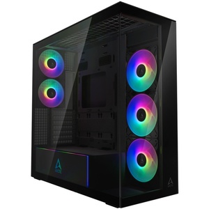 ACPCC00018A - Arctic Xtender Mirror Black - Boîtier E-ATX avec fenêtre