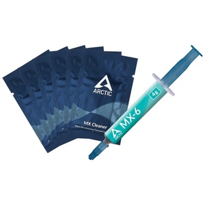 ACTCP00084A - Arctic MX-6 4g - Pâte thermique avec 6 lingettes de nettoyage