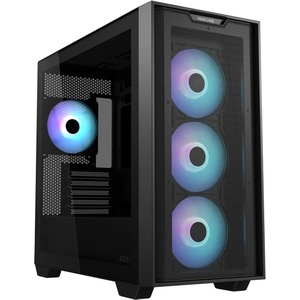 90DC00H0-B19010 - Asus A21 Plus Black - Boîtier µATX avec fenêtre