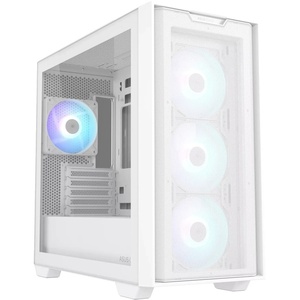 90DC00H3-B19010 - Asus A21 Plus White - Boîtier µATX avec fenêtre blanc