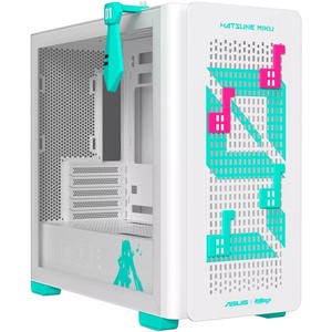 90DC00K3-B09010 - Asus A23 Hatsune Miku Edition - Boîtier µATX avec fenêtre