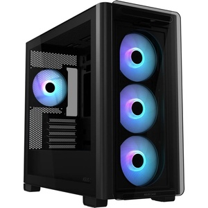 90DC00K0-B19010 - Asus A23 Plus Black - Boîtier µATX avec fenêtre