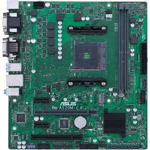 90MB18F0-M0EAYC - Asus Pro A520M-C II/CSM - Carte mère AMD AM4 µATX A520 DDR4