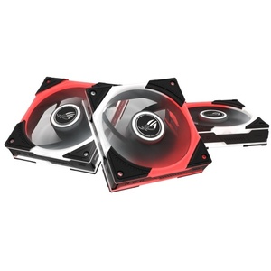 90DA00K0-B09020 - Asus ROG Eurux GR120 ARGB Reverse Black - Pack de 3 ventilateurs 120mm noir avec ROG HUB