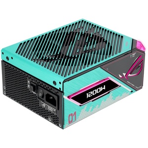 90YE00V6-B0NA00 - Asus ROG Thor 1200W Platinum III Hatsune Miku - Alimentation modulaire 80+ Platinum ATX 3.1 PCIe 5.1 12V-2x6