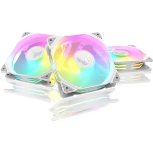 90DA00D3-B09020 - Asus TUF Gaming TR120 Reverse ARGB White - Pack de 3 ventilateurs 120mm blanc