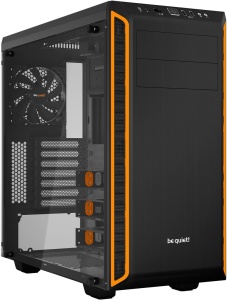 BGW20 - be quiet! Pure Base 600 Window Orange - Boîtier ATX avec fenêtre