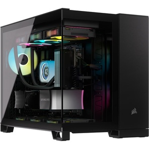 CC-9011267-WW - Corsair iCUE Link 2500X RGB Black - Boîtier µATX avec fenêtre