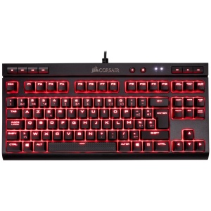 CH-9115020-BE - Corsair Gaming K63 Compact Mechanical Gaming Keyboard Cherry MX Red Azerty BE