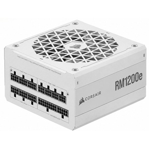 CP-9020317-EU - Corsair RM1200e (2026) 1200W White - Alimentation modulaire blanche Cybenetics Platinum ATX 3.1 12V-2x6 PinProtect