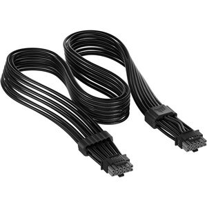 CP-8920472 - Corsair ThermalProtect PCIe 5.1 600W 12V-2x6 Black - Cable PCIe 12V-2x6 noir