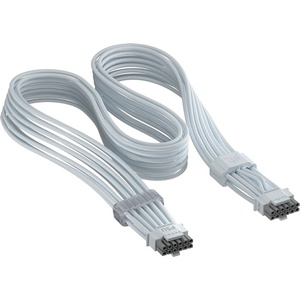 CP-8920473 - Corsair ThermalProtect PCIe 5.1 600W 12V-2x6 White - Cable PCIe 12V-2x6 blanc